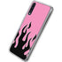 Pink Flames Galaxy A50 Clear Case