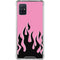 Pink Flames Galaxy A51 5G Clear Case