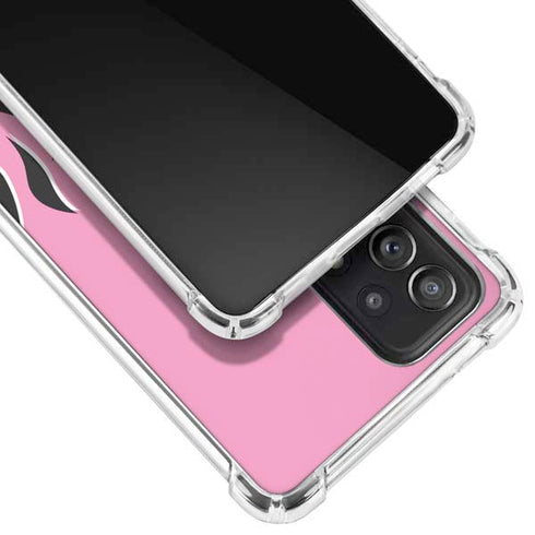 Pink Flames Galaxy A52 5G Clear Case
