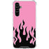 Pink Flames Galaxy A54 5G Clear Case