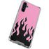 Pink Flames Galaxy A54 5G Clear Case