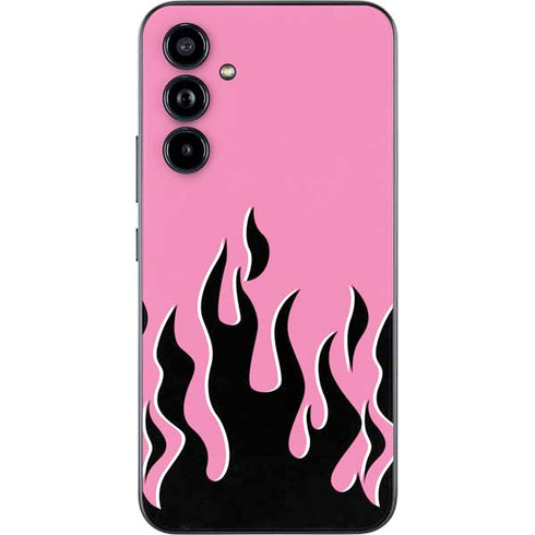 Pink Flames Galaxy A54 5G Skin