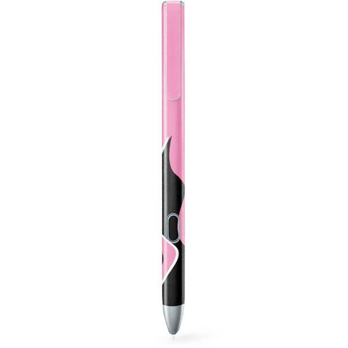 Pink Flames Galaxy Book 12in Skin