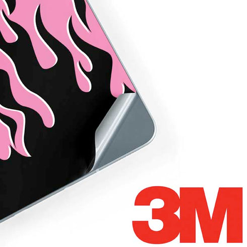 Pink Flames Galaxy Book 12in Skin