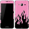 Pink Flames Galaxy J3 Skin