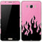Pink Flames Galaxy J7 Skin
