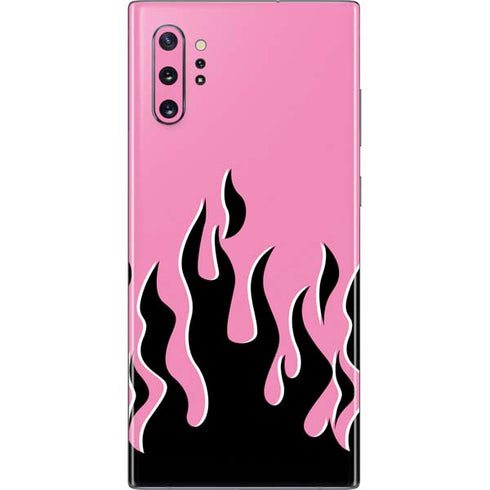 Pink Flames Galaxy Note 10 Plus Skin