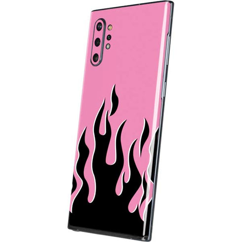 Pink Flames Galaxy Note 10 Plus Skin