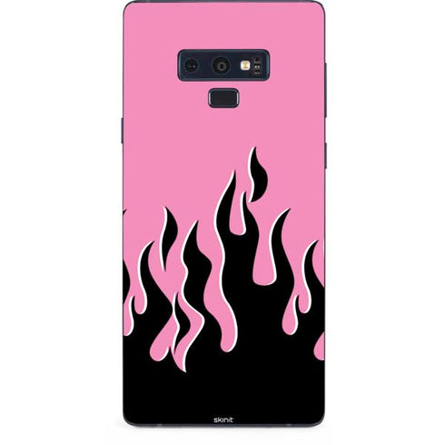 Pink Flames Galaxy Note 9 Skin