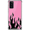Pink Flames Galaxy Note20 5G Clear Case