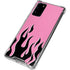 Pink Flames Galaxy Note20 5G Clear Case