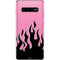 Pink Flames Galaxy S10 Plus Skin