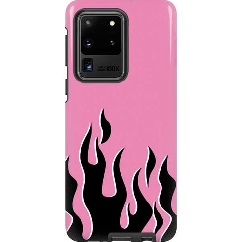 Pink Flames Galaxy S20 Ultra 5G Pro Case
