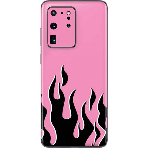 Pink Flames Galaxy S20 Ultra 5G Skin