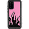 Pink Flames Galaxy S20 Waterproof Case
