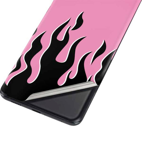 Pink Flames Galaxy S21 Plus 5G Skin
