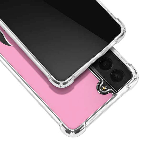 Pink Flames Galaxy S22 Plus Clear Case