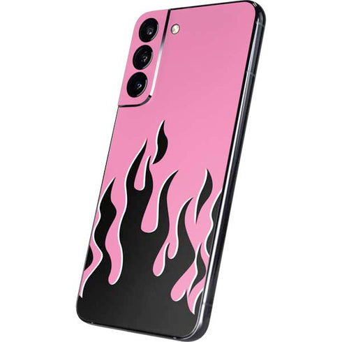 Pink Flames Galaxy S22 Plus Skin