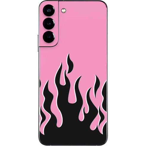 Pink Flames Galaxy S22 Plus Skin