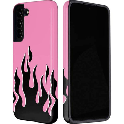 Pink Flames Galaxy S22 Pro Case
