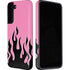 Pink Flames Galaxy S22 Pro Case