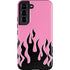 Pink Flames Galaxy S22 Pro Case