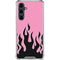 Pink Flames Galaxy S23 FE Clear Case