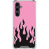 Pink Flames Galaxy S23 FE Clear Case