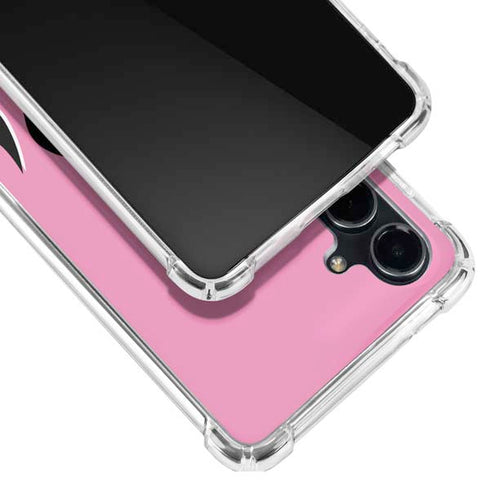 Pink Flames Galaxy S23 FE Clear Case