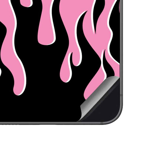Pink Flames Galaxy S23 FE Skin