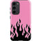 Pink Flames Galaxy S23 Plus Pro Case