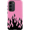 Pink Flames Galaxy S23 Pro Case