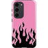 Pink Flames Galaxy S23 Pro Case