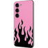Pink Flames Galaxy S23 Skin