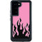 Pink Flames Galaxy S23 Waterproof Case