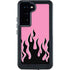 Pink Flames Galaxy S23 Waterproof Case