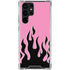 Pink Flames Galaxy S24 Ultra Clear Case