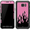 Pink Flames Galaxy S7 Active Skin
