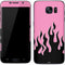 Pink Flames Galaxy S7 Skin