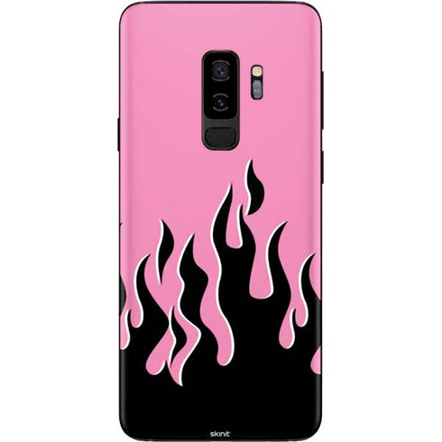 Pink Flames Galaxy S9 Plus Skin