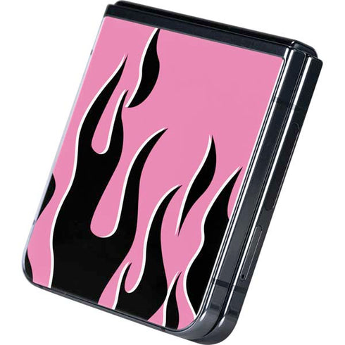 Pink Flames Galaxy Z Flip5 5G Skin