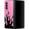 Pink Flames Galaxy Z Fold3 5G Skin