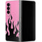 Pink Flames Galaxy Z Fold4 5G Skin