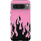 Pink Flames Google Pixel 8 Pro Impact Case