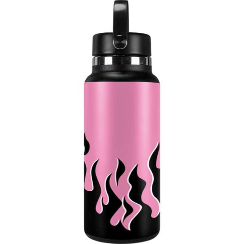 Pink Flames Hydro Flask 32oz Wide Mouth Skin