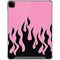 Pink Flames iPad Pro 12.9in (2020) Clear Case