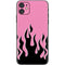 Pink Flames iPhone 11 Skin