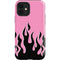 Pink Flames iPhone 12 Impact Case