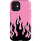 Pink Flames iPhone 12 Mini Impact Case