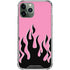 Pink Flames iPhone 12 Pro Clear Case